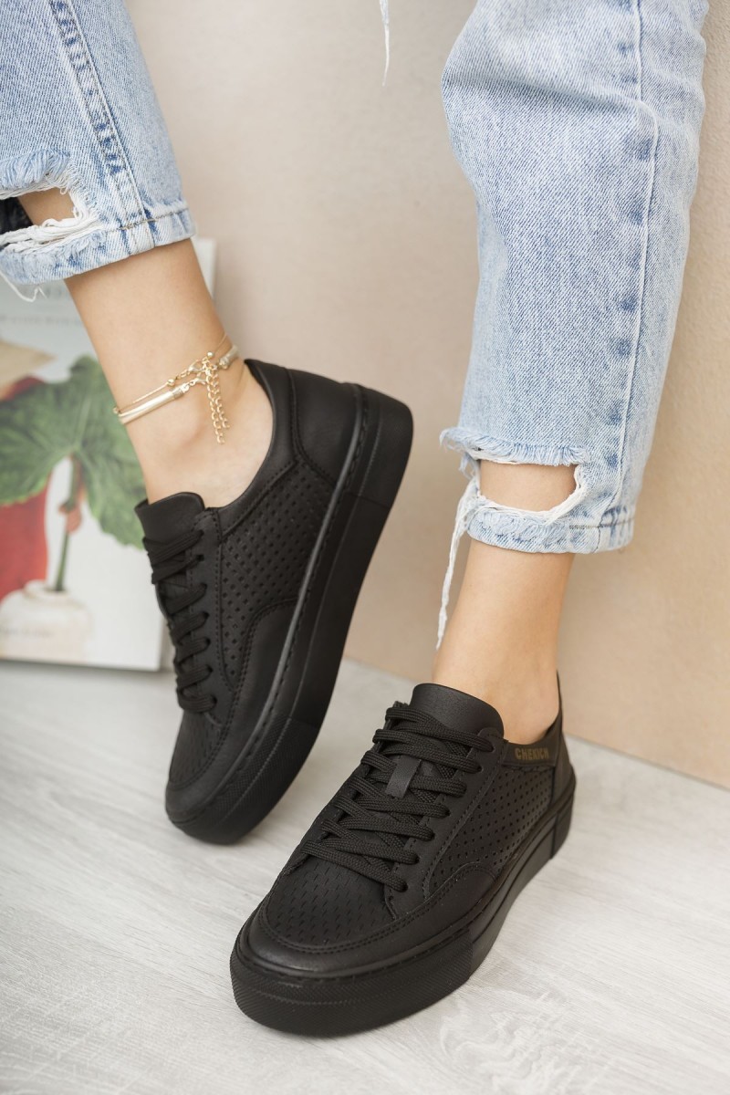 Kadın Sneaker - Siyah - 015