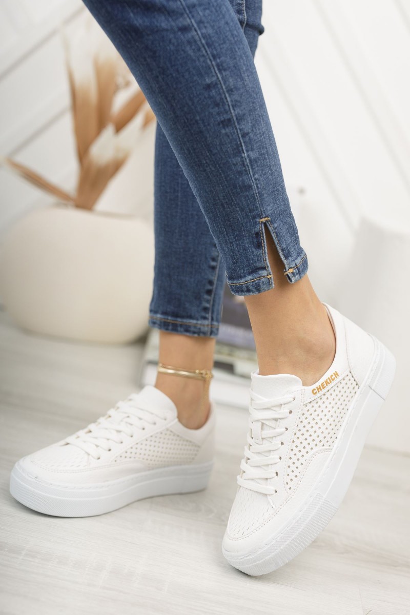 Kadın Sneaker - Beyaz - 015
