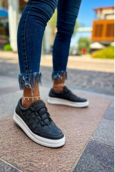 Kadın Sneaker - Antrasit - 040