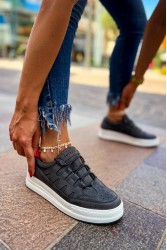 Kadın Sneaker - Antrasit - 040