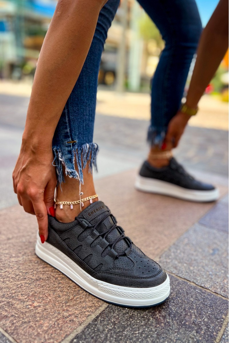 Kadın Sneaker - Antrasit - 040