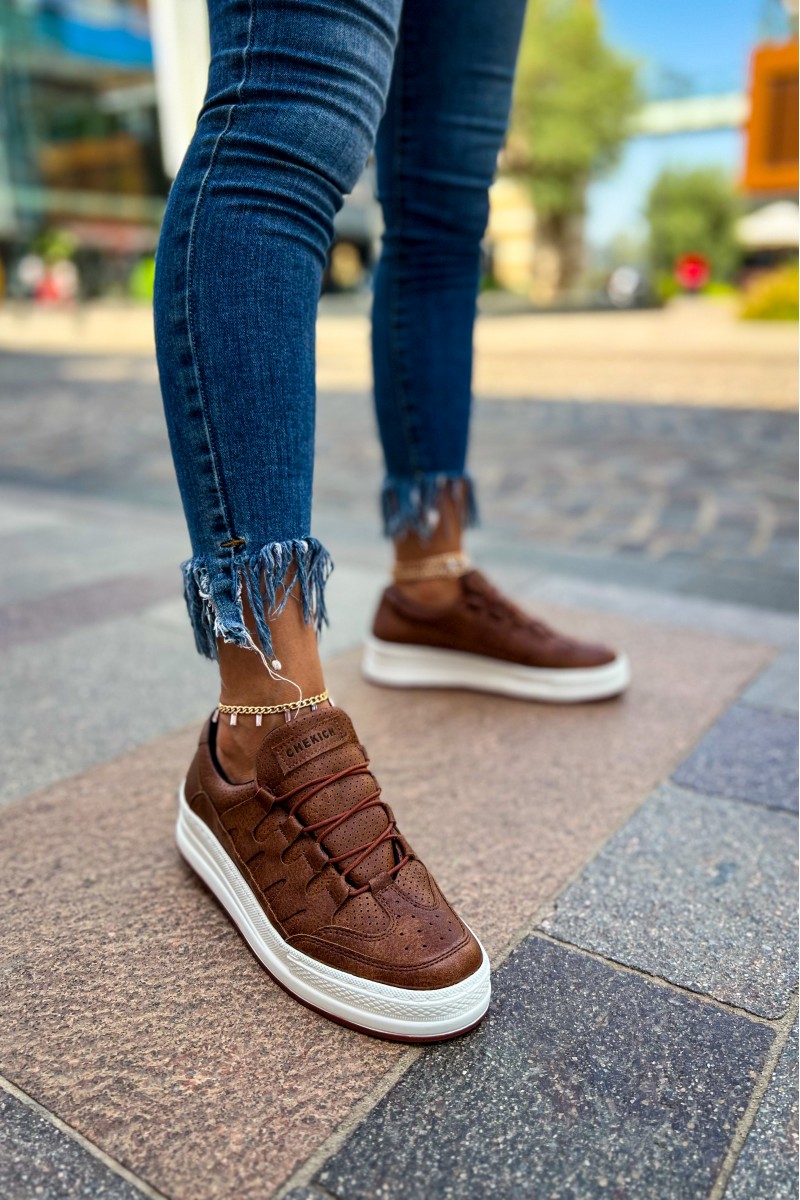 Kadın Sneaker - Taba - 040