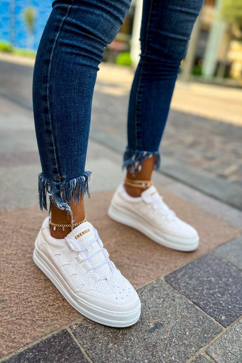 Kadın Sneaker - Beyaz - 040
