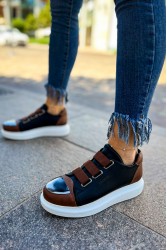 Kadın Sneaker - Siyah Taba - 251 - 3