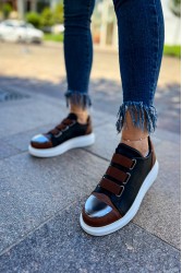 Kadın Sneaker - Siyah Taba - 251 - 3