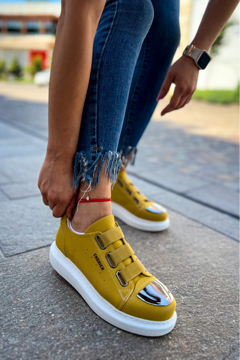 Kadın Sneaker - Camel Süet - 251