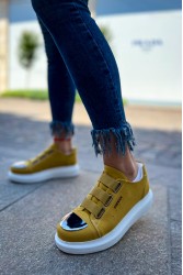 Kadın Sneaker - Camel Süet - 251