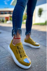 Kadın Sneaker - Camel Süet - 251