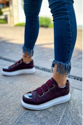 Kadın Sneaker - Bordo - 251