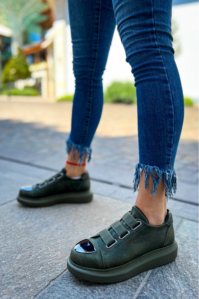 Kadın Sneaker - Haki - 251 - 2