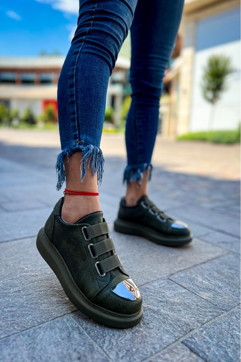 Kadın Sneaker - Haki - 251 - 2