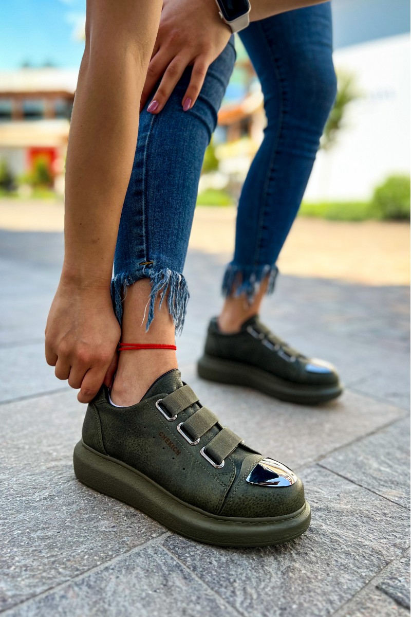 Kadın Sneaker - Haki - 251 - 2