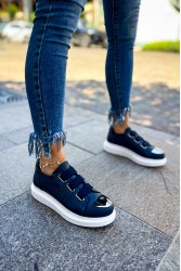 Kadın Sneaker - Lacivert - 251