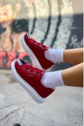 Womens Sneakers - Red - 251 - 2
