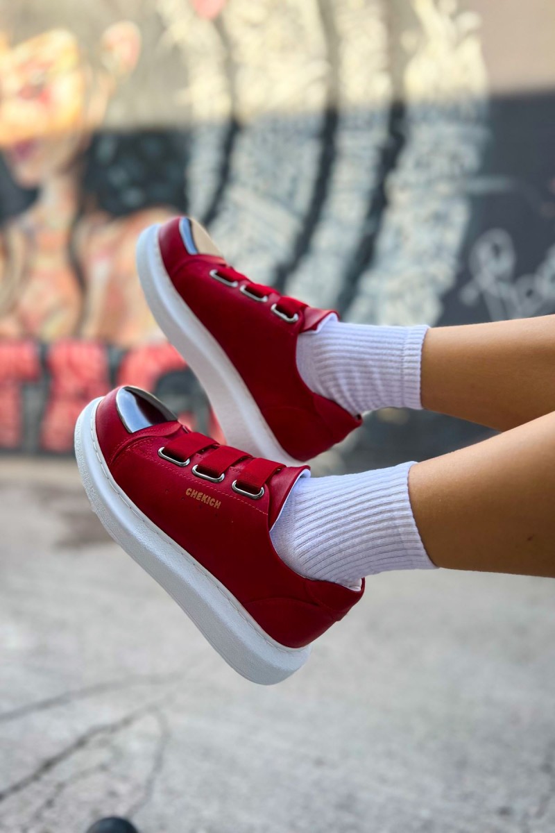 Womens Sneakers - Red - 251 - 2