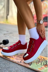 Womens Sneakers - Red - 251 - 2