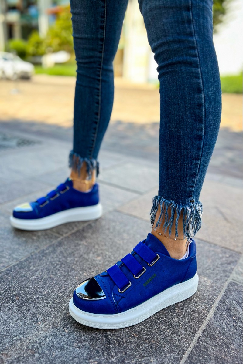 Kadın Sneaker -  Saks Mavisi - 251 - 3