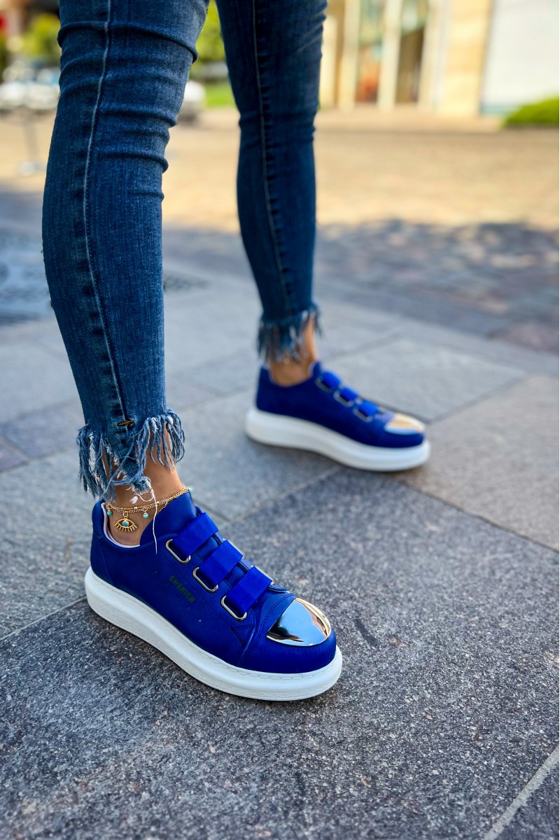 Kadın Sneaker -  Saks Mavisi - 251 - 3