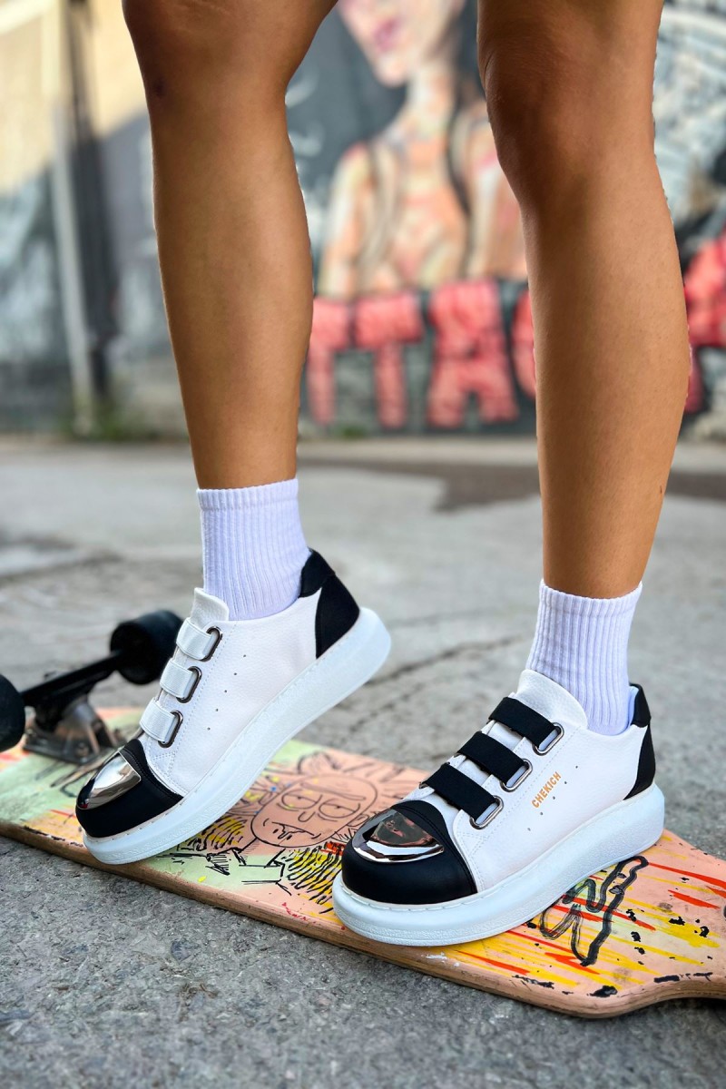 Kadın Sneaker - Beyaz Siyah - 251