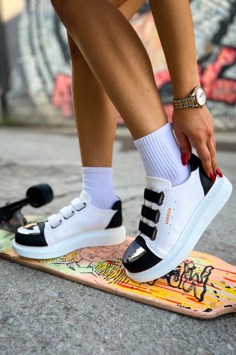 Kadın Sneaker - Beyaz Siyah - 251
