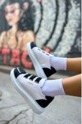 Kadın Sneaker - Beyaz Siyah - 251