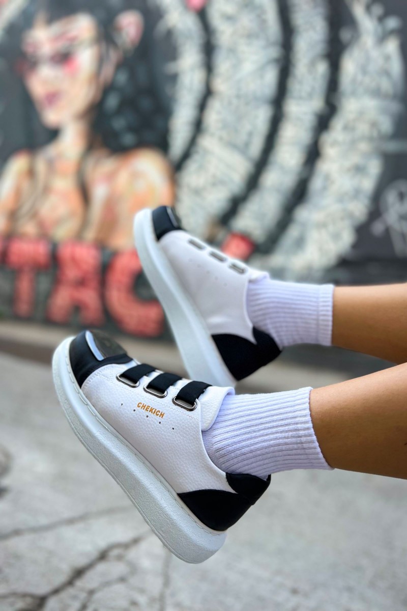 Kadın Sneaker - Beyaz Siyah - 251