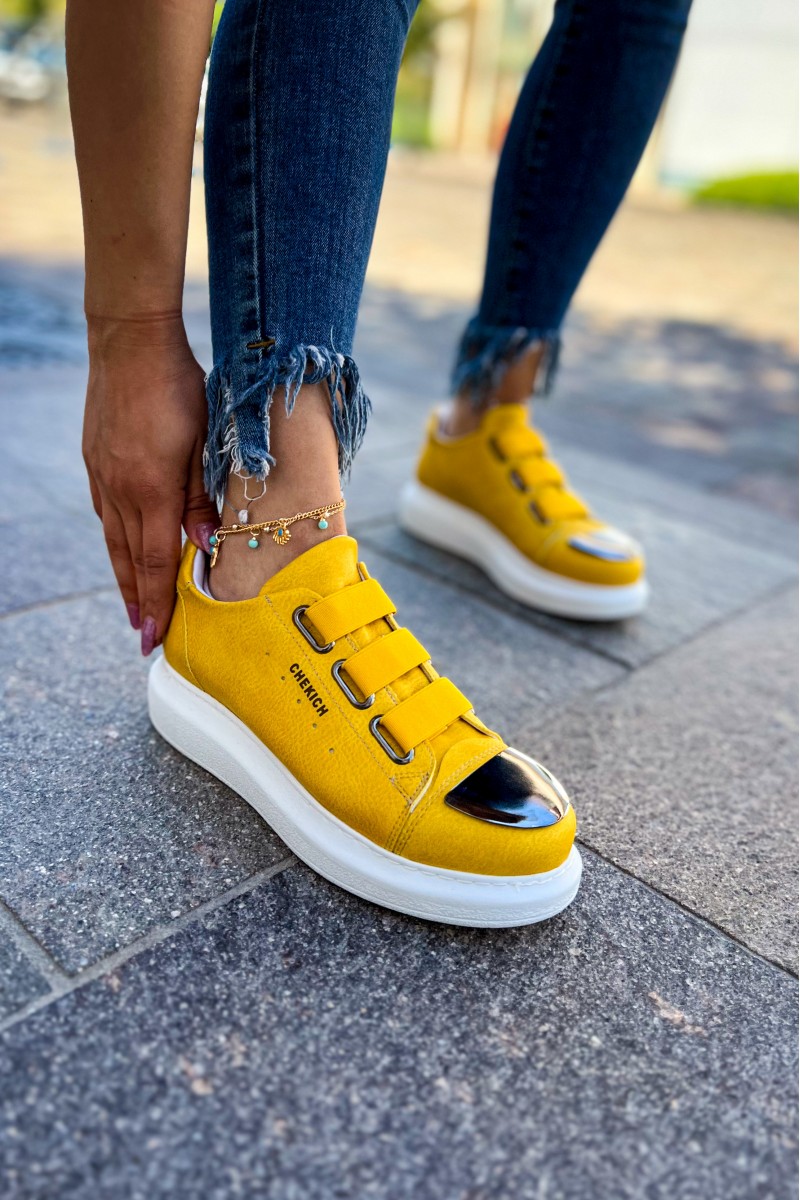 Kadın Sneaker - Sarı - 251
