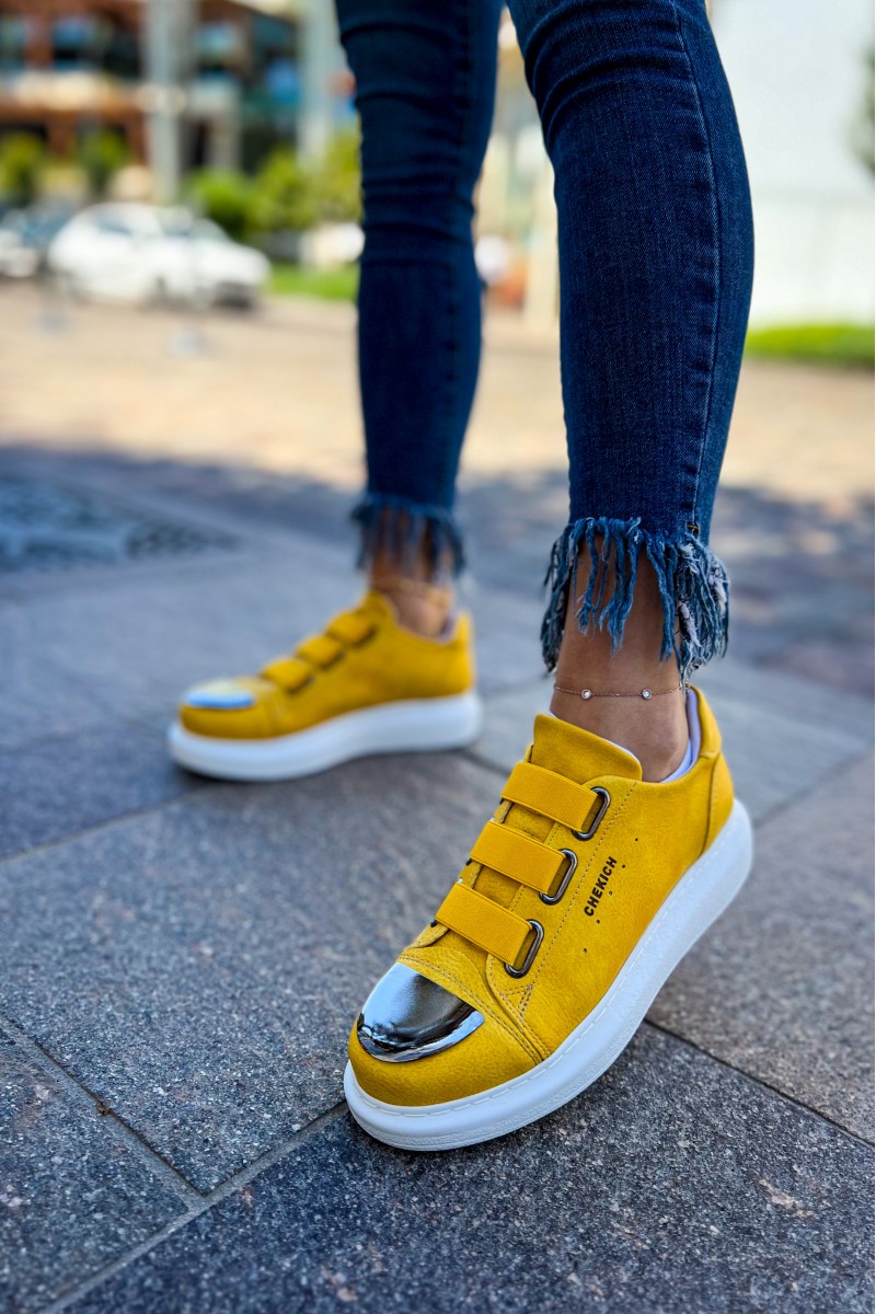 Kadın Sneaker - Sarı - 251