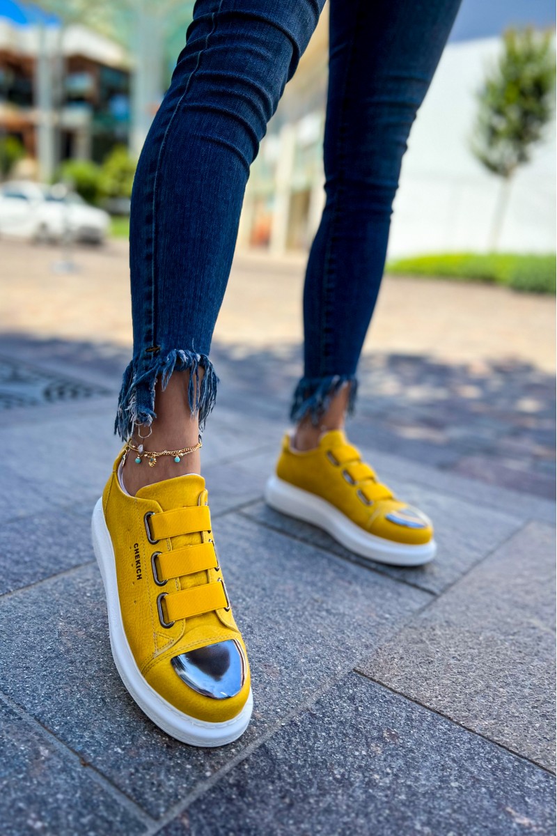Kadın Sneaker - Sarı - 251