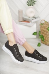Kadın Sneaker - Siyah Beyaz - 253