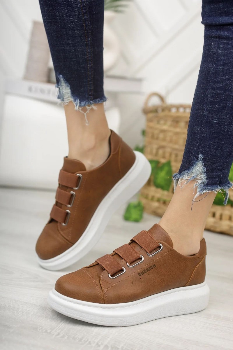 Kadın Sneaker - Taba - 253