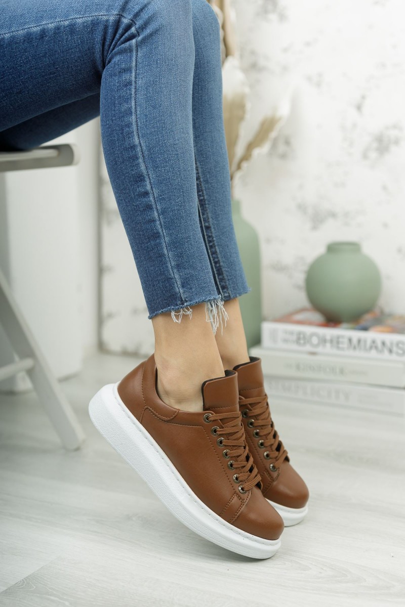 Kadın Sneaker - Taba - Apollo