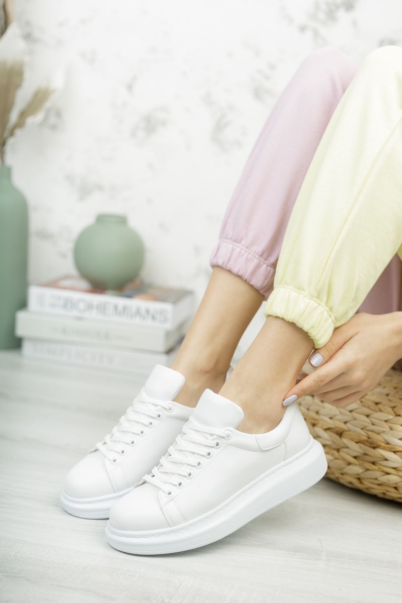 Kadın Sneaker - Beyaz - Apollo