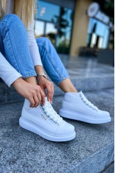 Kadın Spor Bot - Beyaz - Enzo