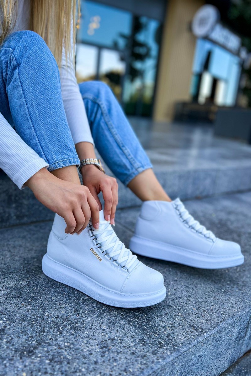 Kadın Spor Bot - Beyaz - Enzo