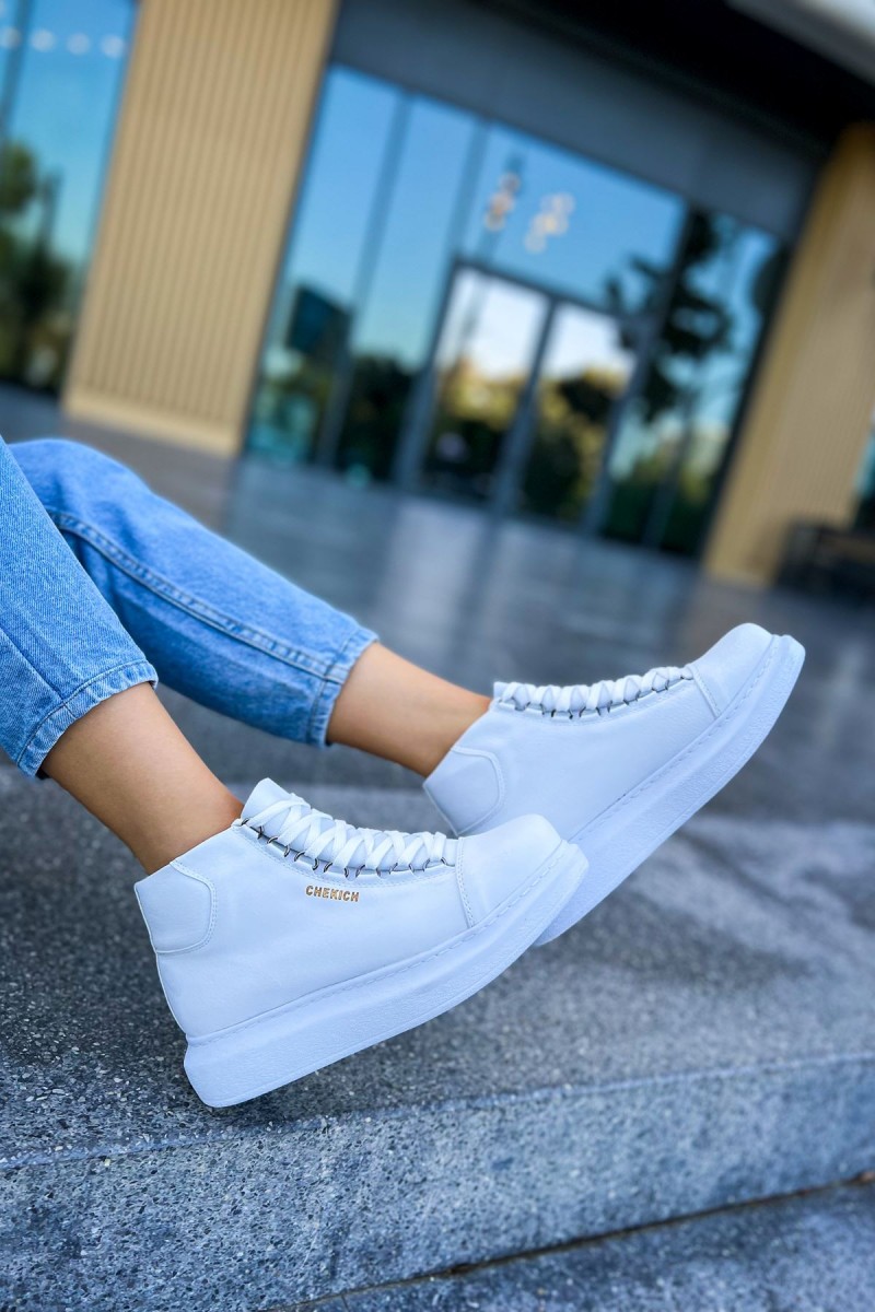 Kadın Spor Bot - Beyaz - Enzo