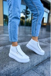 Kadın Spor Bot - Beyaz - Enzo