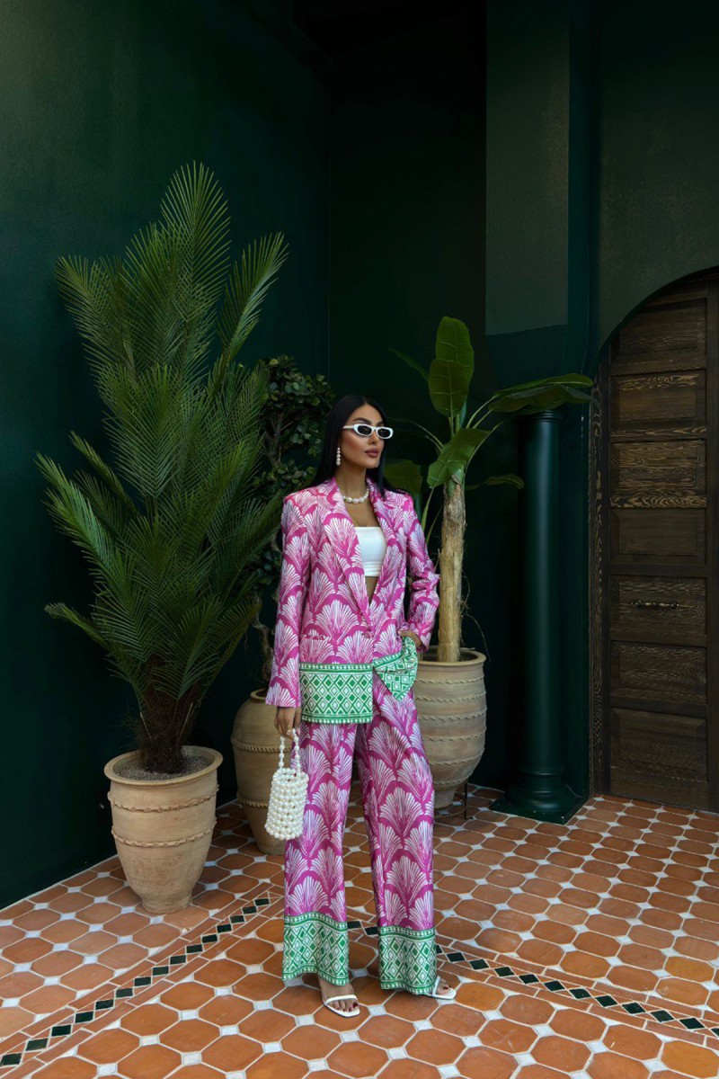 Kadın Takım - Etnik Desen - Rae