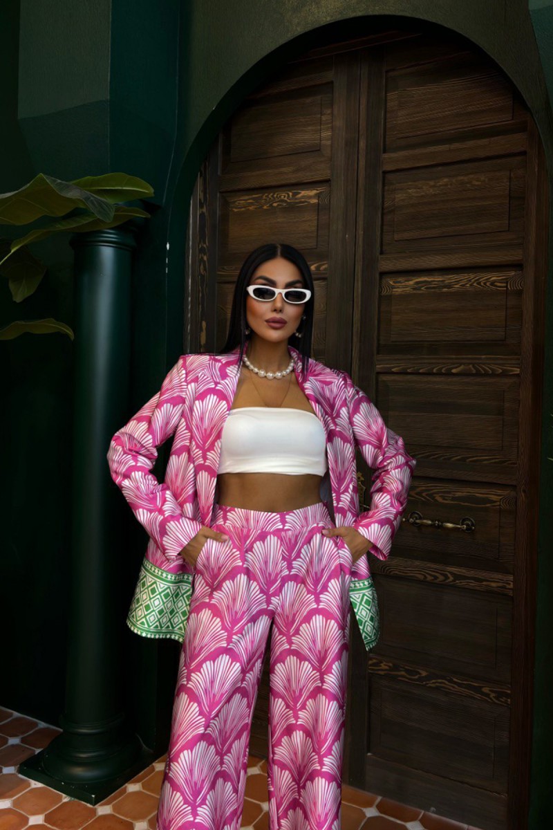 Womens Suit - Ethnic Pattern - Rae