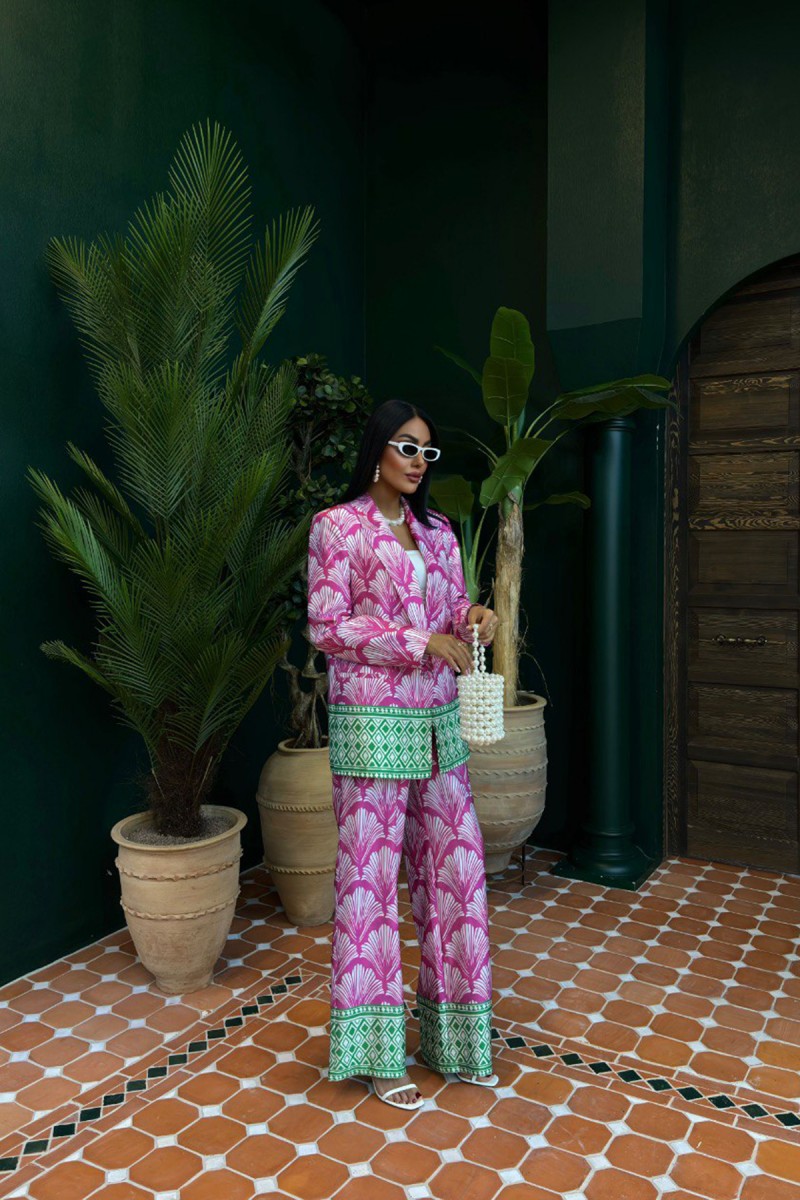 Womens Suit - Ethnic Pattern - Rae