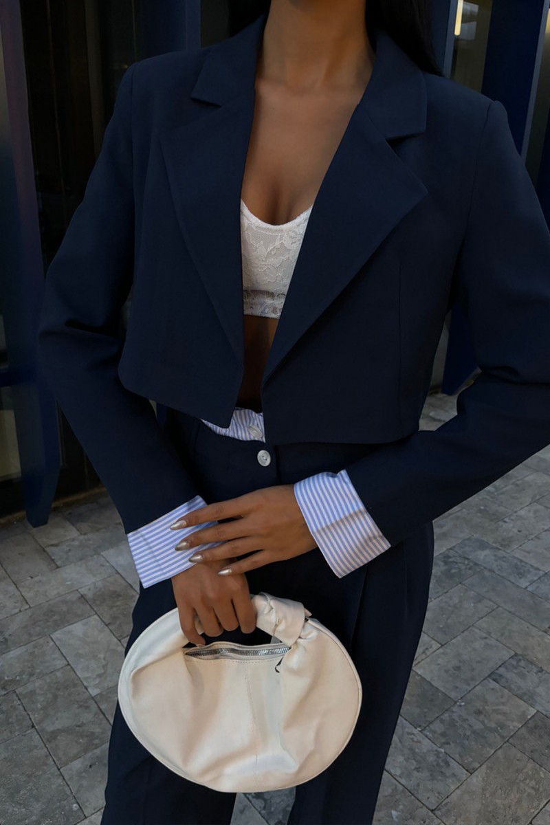 Kadın Takım - Crop - Willow - Mavi