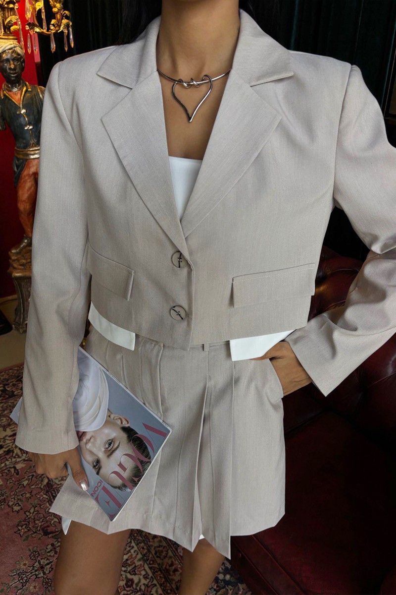 Kadın Takım - Nina - Bej