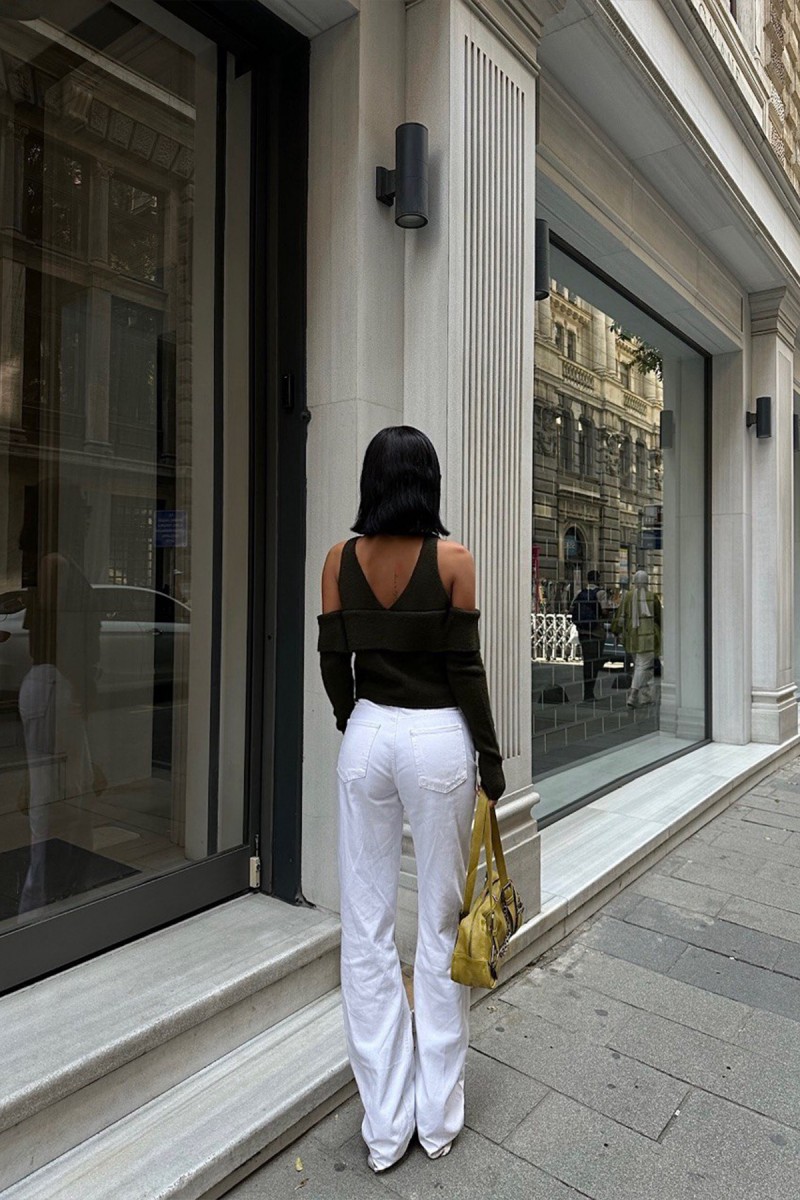 Kadın Hırka - İris - Haki