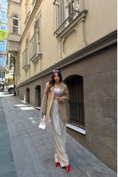 Kadın Blazer Ceket - Marta - Bej