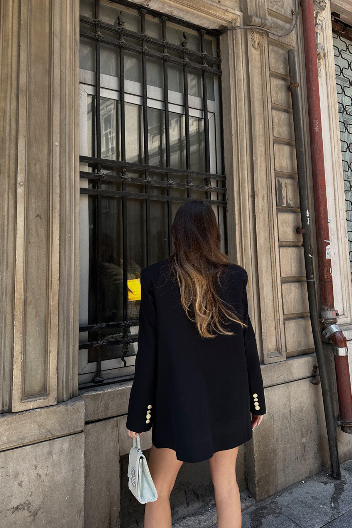 Kadın Blazer Ceket - Marta - Siyah