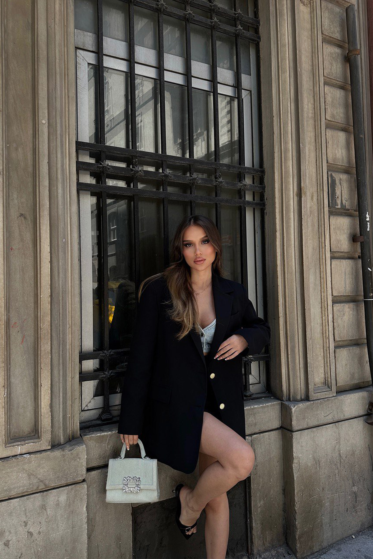 Kadın Blazer Ceket - Marta - Siyah