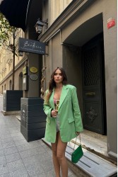 Kadın Blazer Ceket - Marta - Yeşil