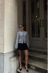 Kadın Blazer Ceket - Violet