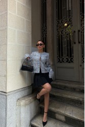 Kadın Blazer Ceket - Violet
