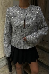 Kadın Blazer Ceket - Violet